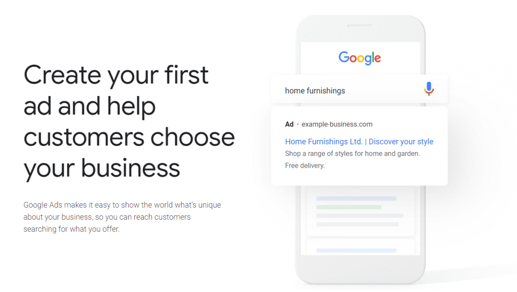 Google Ads - Create Your First Ad